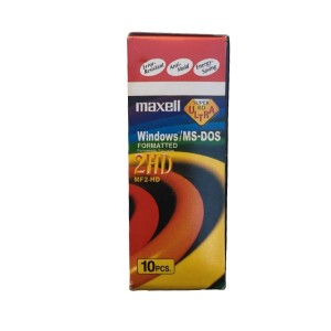فلاپی دیسک مکسل مدل 2HD-1.44Mb بسته 10 عددی (ساخت ژاپن)