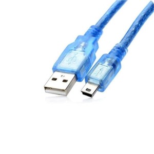 کابل تبدیل USB به miniUSB دیتا لایف مدل AM 5P طول 0.3 متر