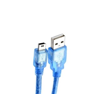 کابل تبدیل USB به miniUSB دیتا لایف مدل AM 5P طول 0.3 متر