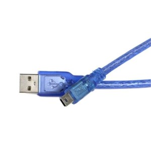 کابل تبدیل USB به miniUSB دیتا لایف مدل AM 5P طول 0.3 متر