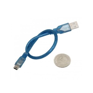 کابل تبدیل USB به miniUSB دیتا لایف مدل AM 5P طول 0.3 متر