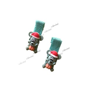 گیره موی فانتزی طرح مینی موس (پک دوتایی)