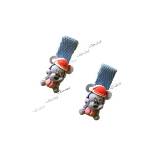 گیره موی فانتزی طرح مینی موس (پک دوتایی)