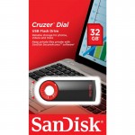 فلش مموری 32 گیگابایت SanDisk Cruzer Dial CZ57