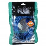 کابل افزایش طول USB K-net Plus 5m شیلددار