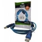 کابل افزایش طول USB K-net Plus 5m شیلددار