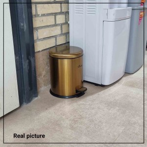 سطل زباله استیل 5 لیتری آرام بند 479