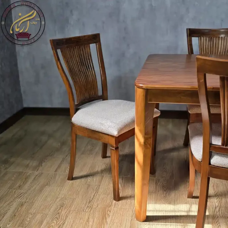 میز و صندلی نهار خوری صندلی مارال و میز پیکاسو 6 نفره کد 1619