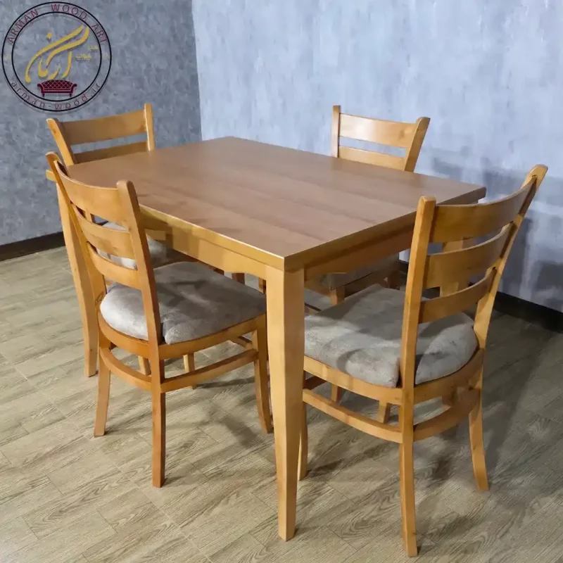 میز ناهارخوری تارا با صندلی سه تیرک 1621