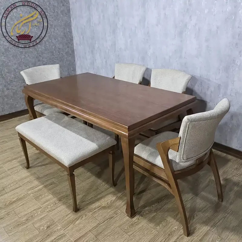 میز ناهارخوری 6 نفره شیدا 1622