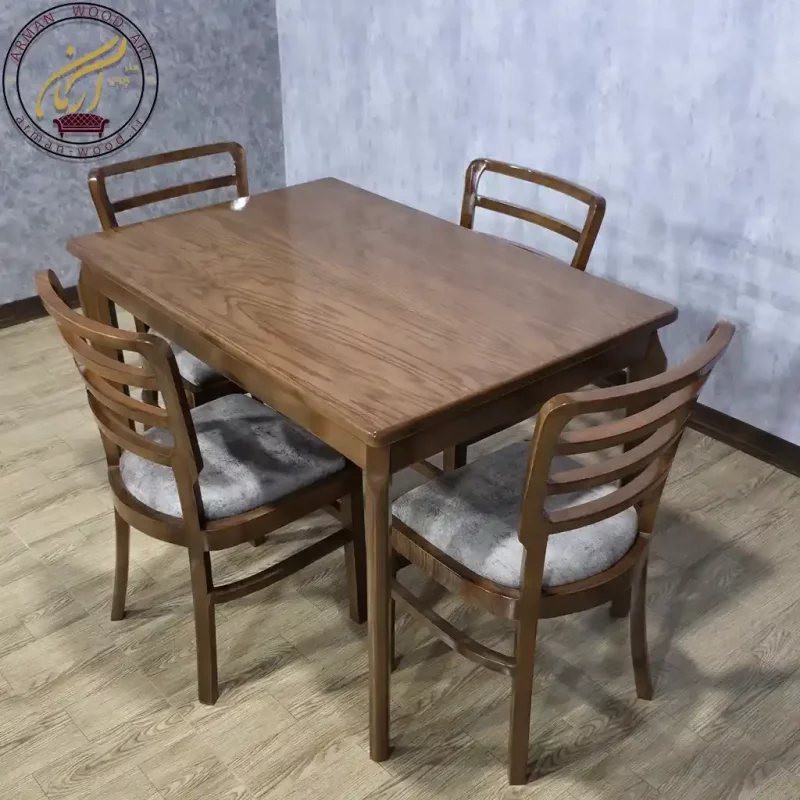 میز ناهار خوری فرانسوی ۴ نفره و میز دنا  1623