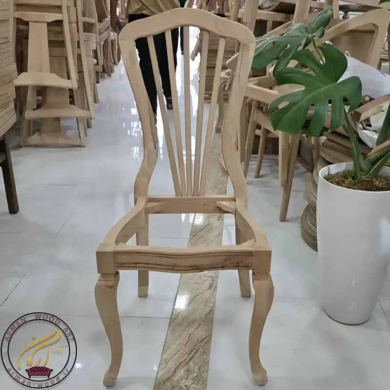 صندلی خام مدل رویال - کد 1633