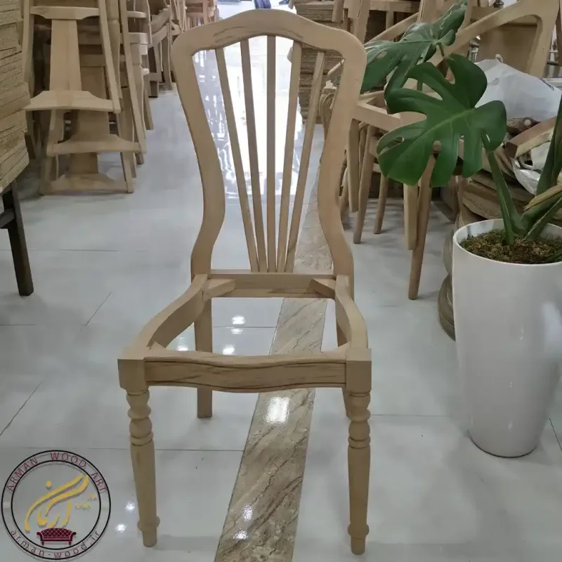 صندلی خام کلاسیک مدل رویال - کد1634