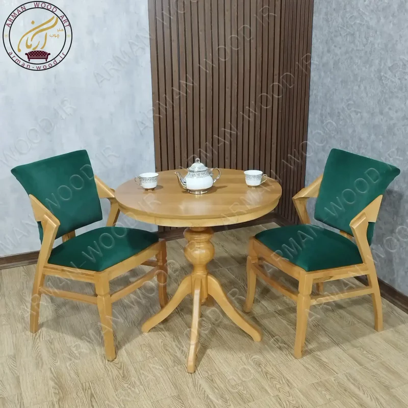 میز خاطره و صندلی پیچک پلاس-1667