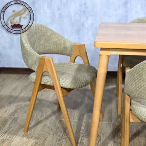 میز و صندلی ناهار خوری ۶ نفره چوب راش و توسکا