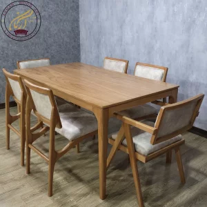 Rectangular dining table