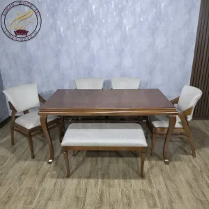میز ناهارخوری 6 نفره مدل شیدا