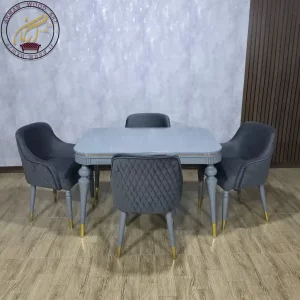 میز ناهارخوری چوبی ۶ نفره مدل جیکا