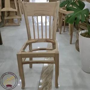 صندلی خام چوبی مدل رویال
