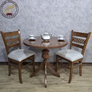 ناهار خوری ۲ نفره مدل پازل و میز گلدانی
