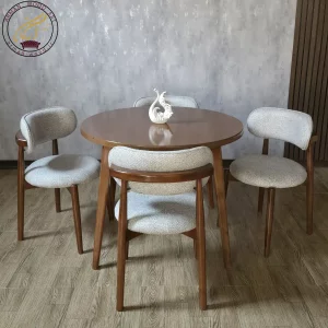میز ناهار خوری مدل نوبل و میز کیهان 4 نفره