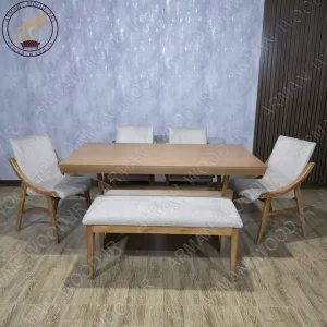 میز ناهار خوری مینیمال ۶ نفره