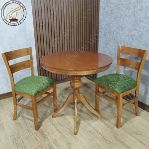 میز خاطره چوبی و صندلی مهسا-1665