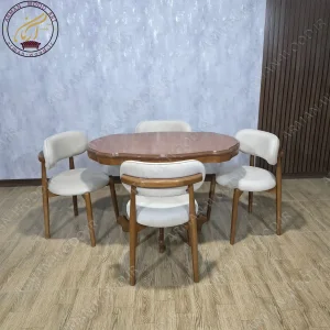 میز غذاخوری ۴ نفره نوبل- 1672