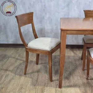 میز ناهارخوری ملیتا با صندلی مدل فیلون تمام چوب راش