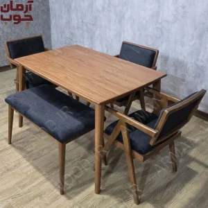 خرید میز ناهار خوری 4 نفره مدرن مدل کرولا