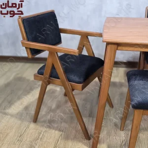 قیمت صندلی چوبی مدل سپهر با چوب سوپر راش