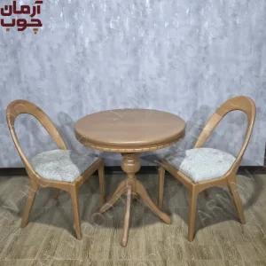 خرید میز غذاخوری ۲ نفره مدل عروس و میلاد