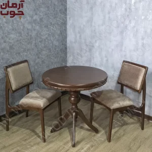 میز ناهار خوری ۲ نفره مدل مانیتور و عروس
