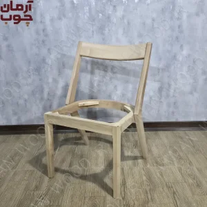 خرید صندلی چوبی خام مدل دیاموند