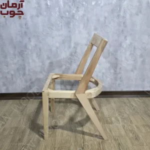 قیمت صندلی چوبی خام مدل دیاموند