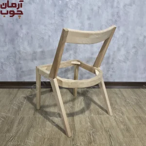 تولیدی صندلی چوبی خام مدل دیاموند