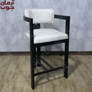 صندلی اپن چوبی یا کانتر  مدل اچ