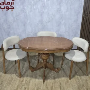 قیمت میزناهارخوری 4نفره ایتالیایی با صندلی نوبل