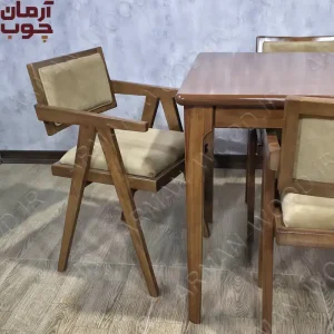 صندلی ناهارخوری چوب راش مدل سپهر