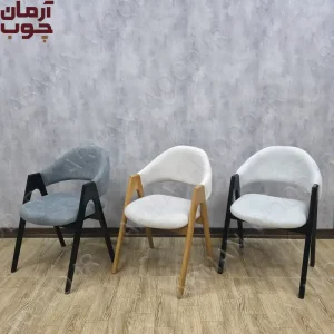 صندلی ناهار خوری چوب راش مدل نیلیا