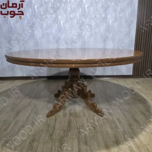 میز 8 نفره چوبی مدل ایفل