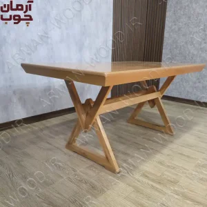 میز چوبی مدل لیزا