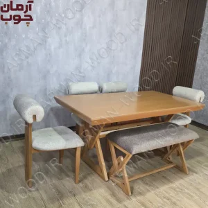میز ناهارخوری مدل تی