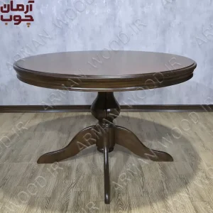 میز چوبی 5 نفره مدل اوبال