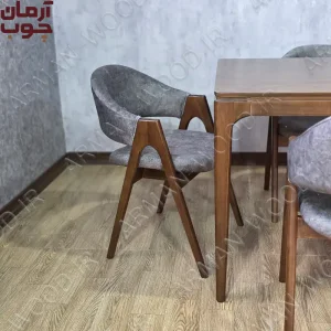 صندلی ناهارخوری چوبی مدل نیلیا