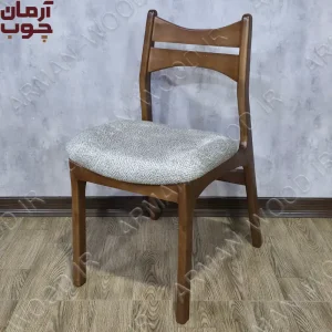 صندلی ناهارخوری چوب راش مدل فرزاد