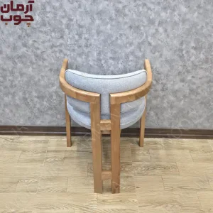 صندلی ناهار خوری چوب راش مدل اچ