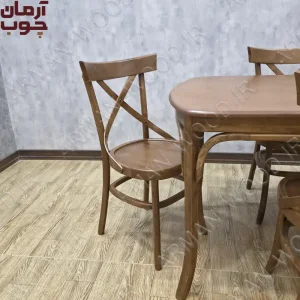 تولیدی میز و صندلی لهستانی ۴ نفره