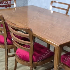 میز ناهار خوری ۶ نفره فرانسوی