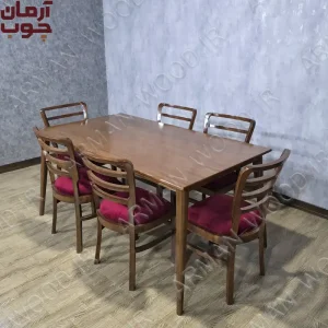 میز ناهار خوری ۶ نفره فرانسوی